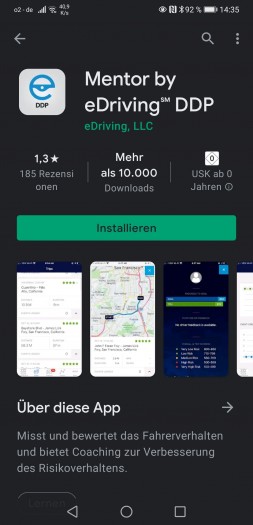 Die App wird auch hierzulande angeboten. (Google Play/Screenshot: Golem.de)